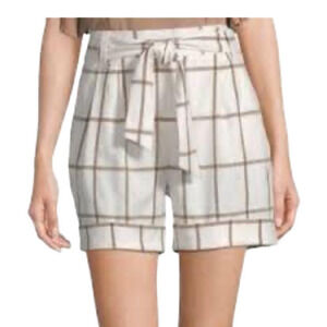 NWT Plaid shorts Worthington sz 16